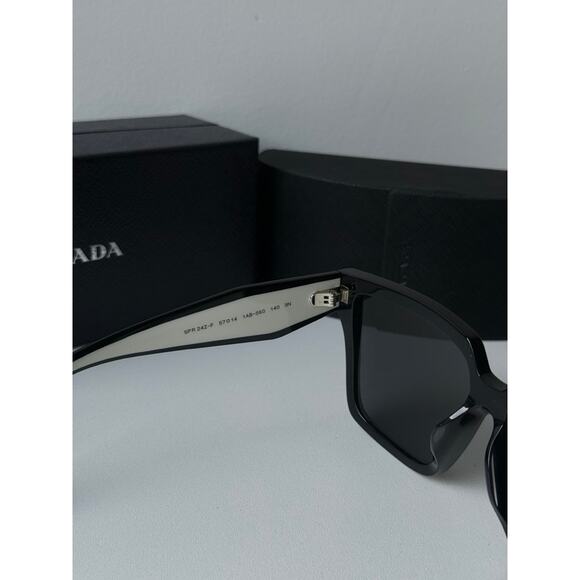 NEW Prada PR24ZSF Sunglasses in Brown White - Picture 5 of 5